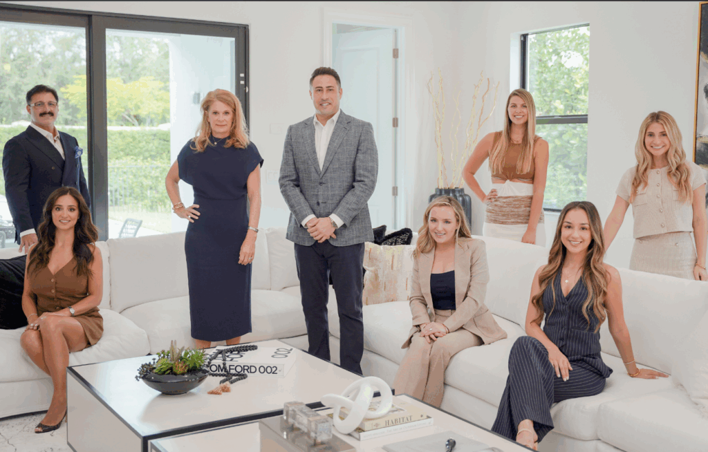 Photo of the marder group real estate team. Awarded by the Wall Street Journal Real Trends verified 2025 #4 in Fort Lauderdale and #53 in the state of Florida