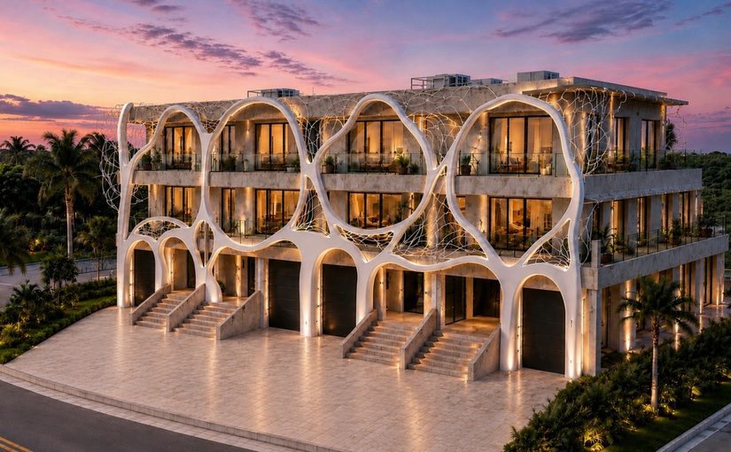 Gaudí Villas: New Construction Townhomes in Fort Lauderdale